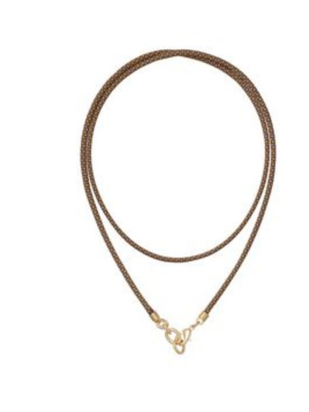 ROXANNE ASSOULIN Happy Cord Charm Long Necklace  quinoa Without Charm firm price